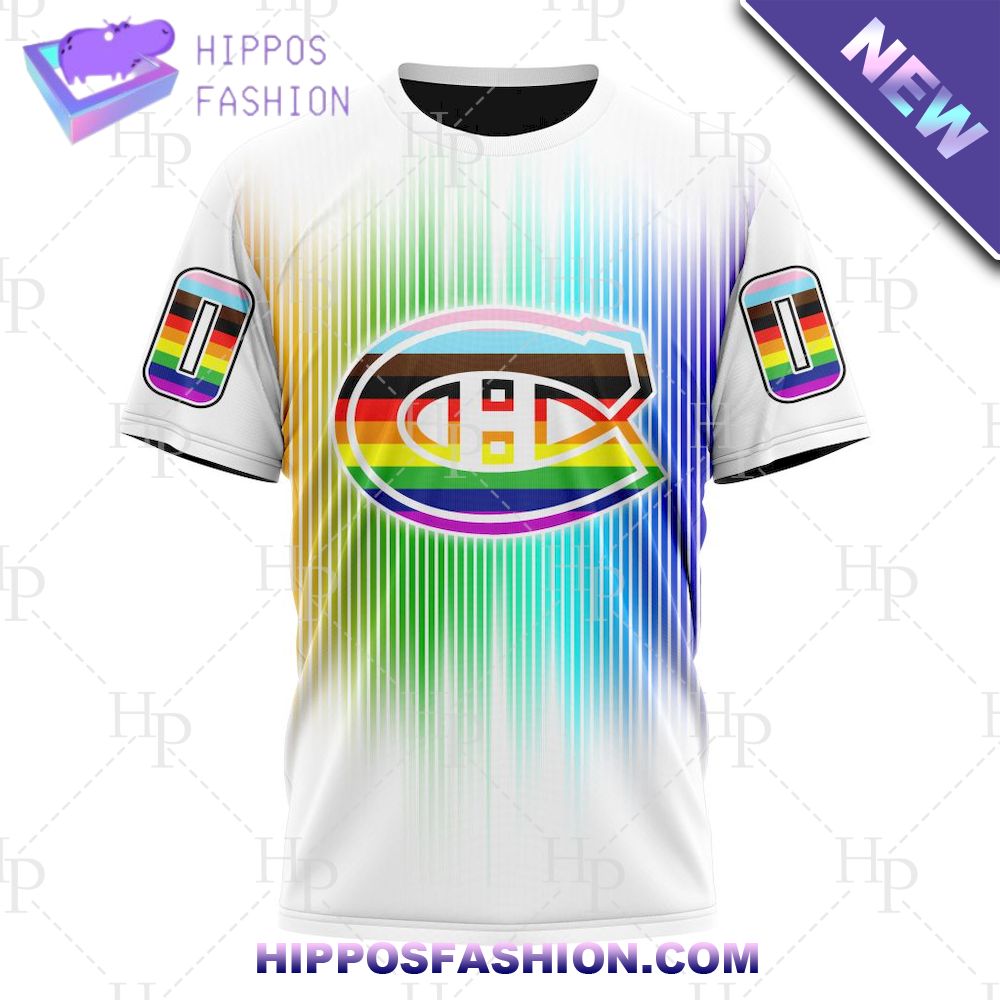 Montreal Canadiens NHL Special For Pride Month Personalized Tshirt