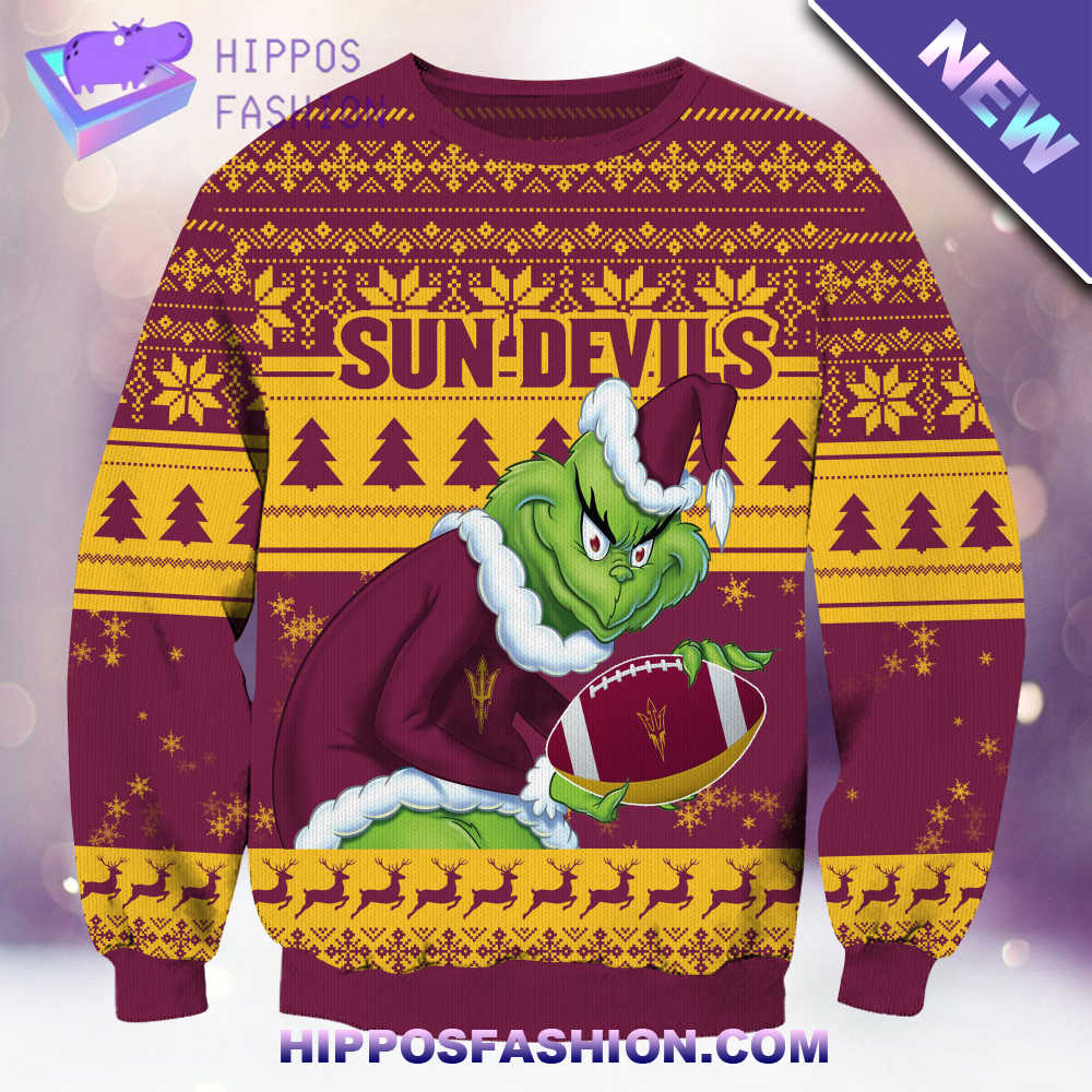 NCAA Arizona State Sun Devils Grinch Christmas Ugly Sweater vRUi.jpg