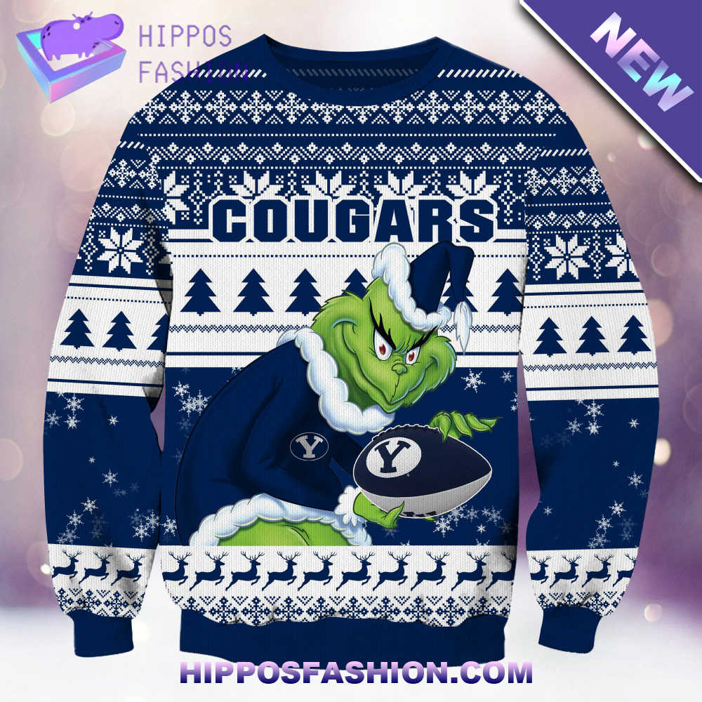 NCAA BYU Cougars Grinch Christmas Ugly Sweater lEtvR.jpg