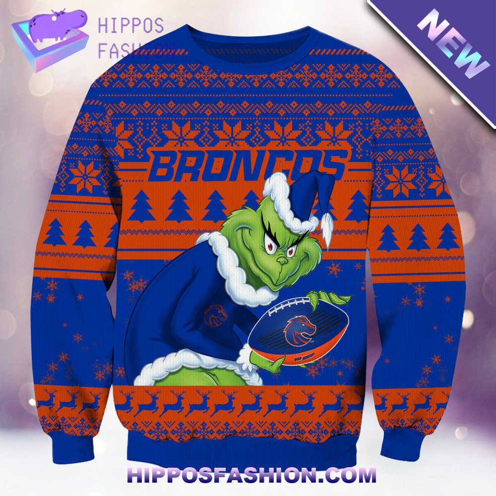 NCAA Boise State Broncos Grinch Christmas Ugly Sweater cym.jpg