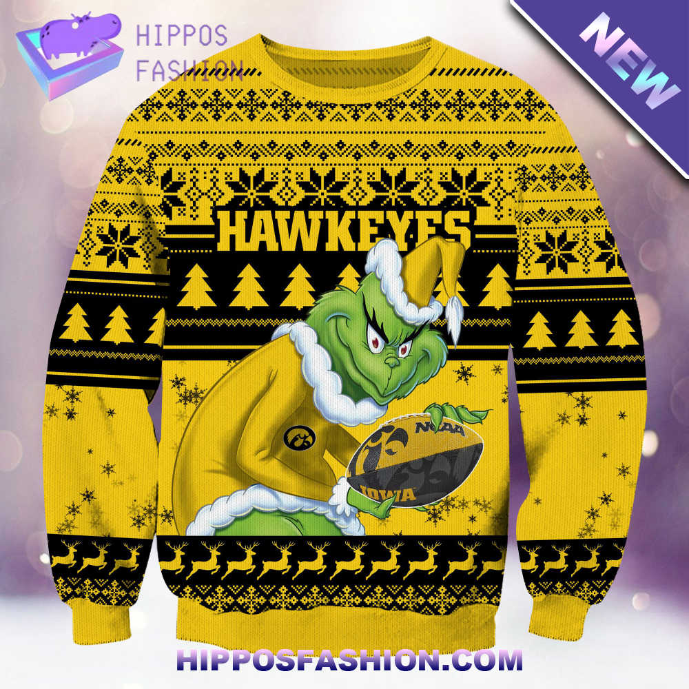 NCAA Iowa Hawkeyes Grinch Christmas Ugly Sweater Klerp.jpg