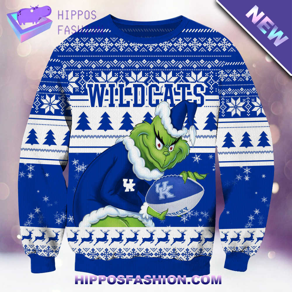 NCAA Kentucky Wildcats Grinch Christmas Ugly Sweater ncHQY.jpg