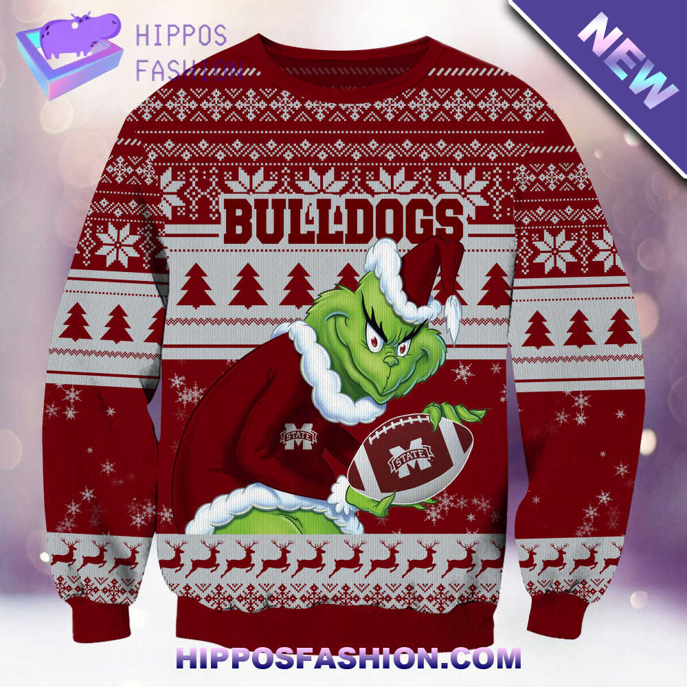 NCAA Mississippi State Bulldogs Grinch Christmas Ugly Sweater gykeR.jpg