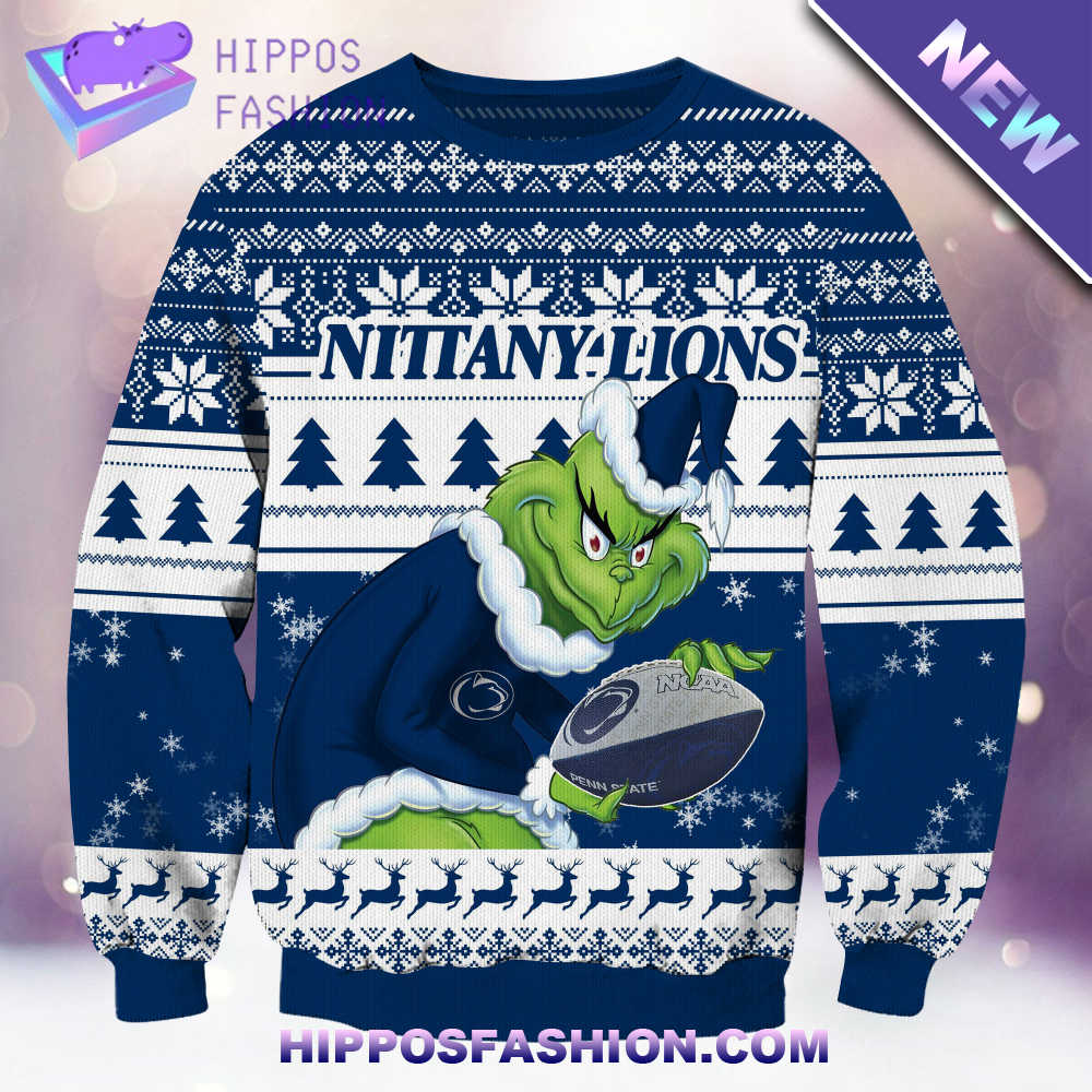 NCAA Penn State Nittany Lions Grinch Christmas Ugly Sweater QHfT.jpg