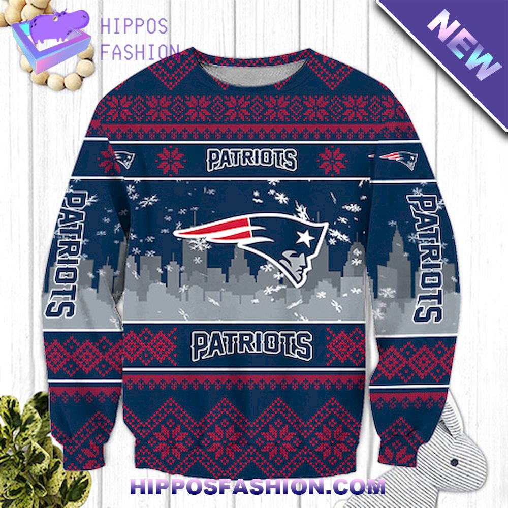 New England Patriots NFL Ugly Christmas Sweater