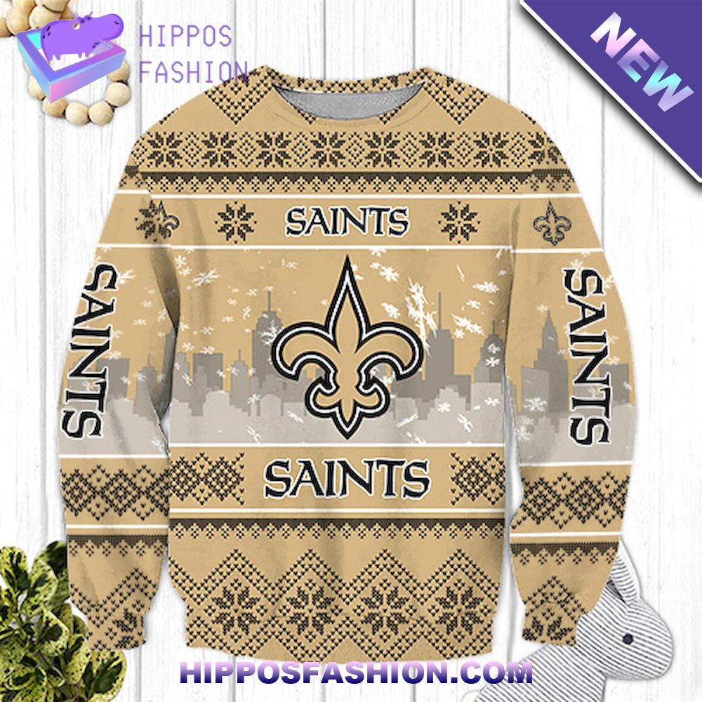 New Orleans Saints NFL Ugly Christmas Sweater