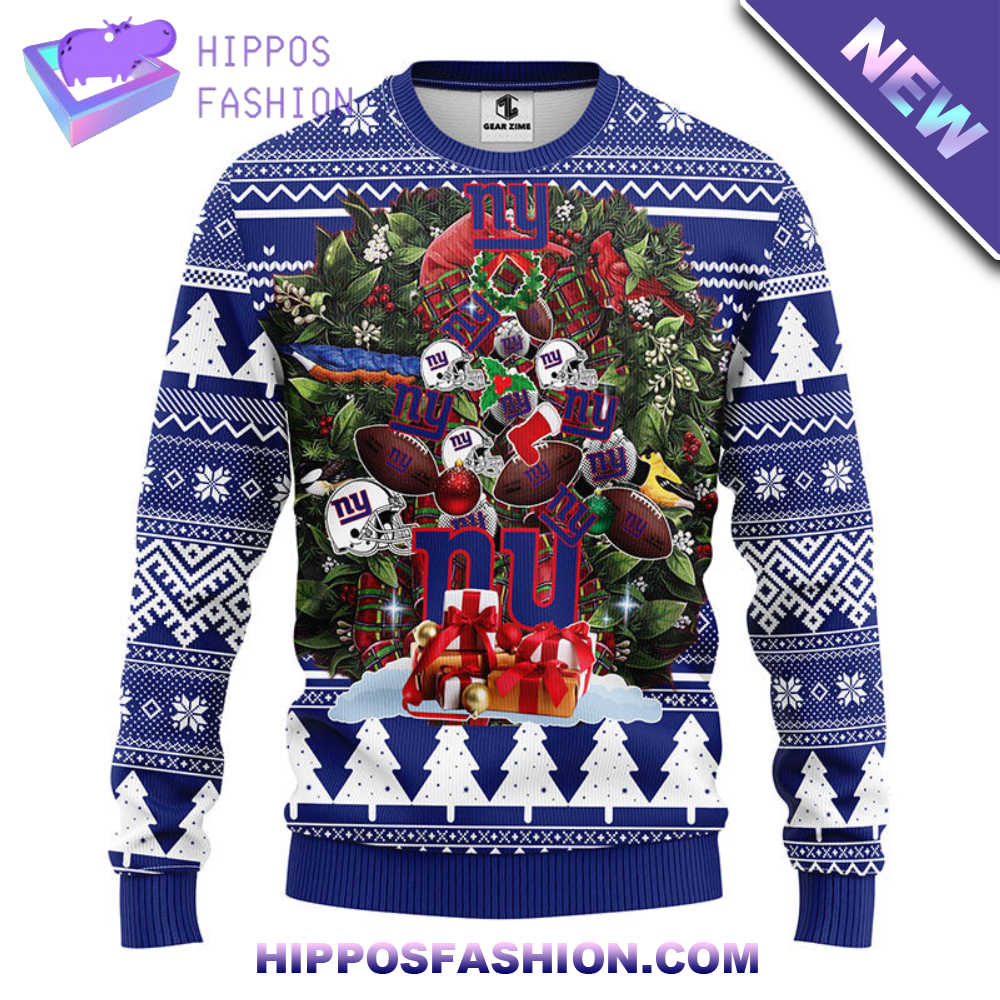 New York Giants Tree Ugly Christmas Fleece Sweater yGs.jpg