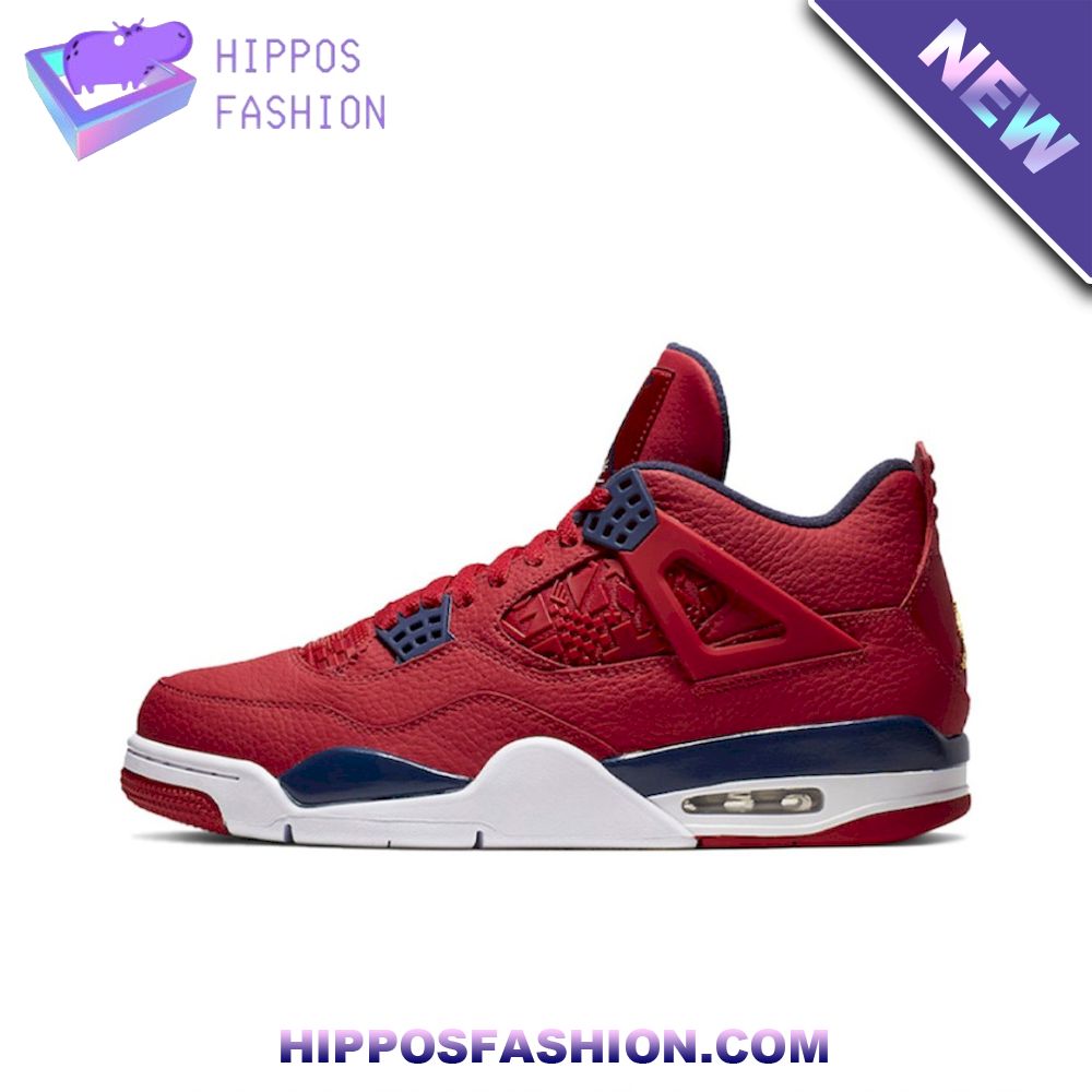 Nike Air Jordan 4 High Se Fiba Gym Red Sneakers