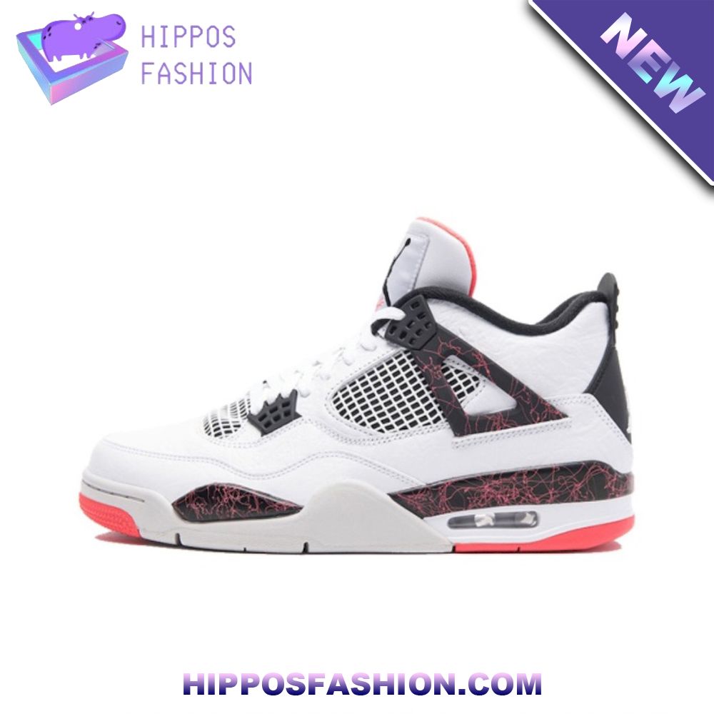 Nike Air Jordan 4 Mid Hot Lava Sneakers