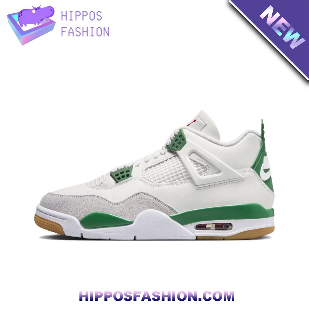 Nike SB X Air Jordan 4 Pine Green Sneakers