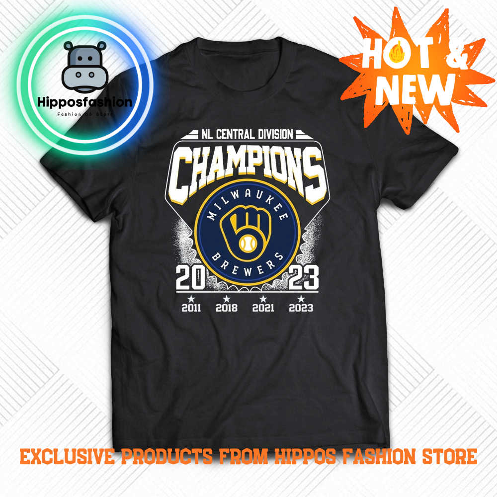 NL Central Divison Champions Milwaukee Brewers T Shirt