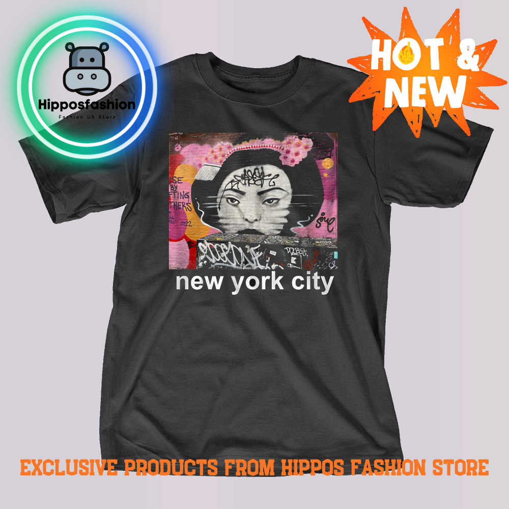 NYC Contemporary Graffiti Art From East Village New york city shirt