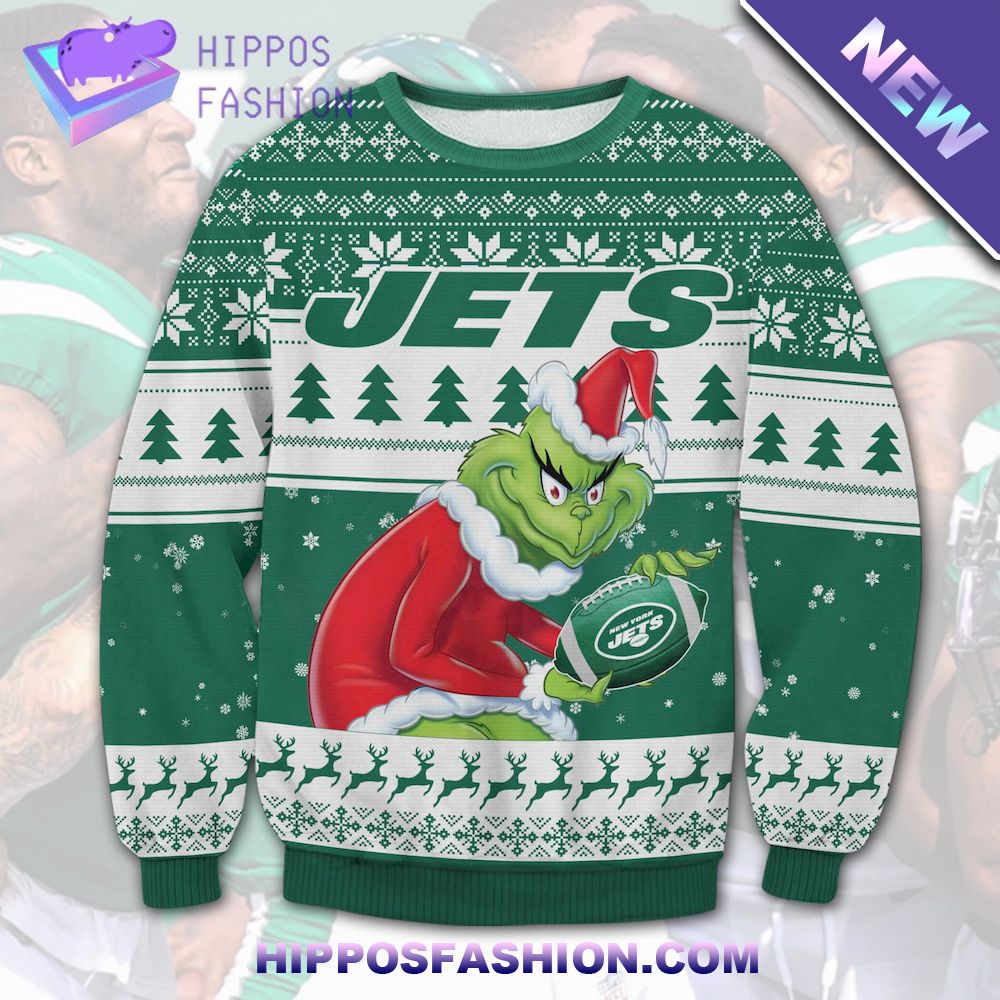 Nyj Grinch Ugly Christmas Sweater
