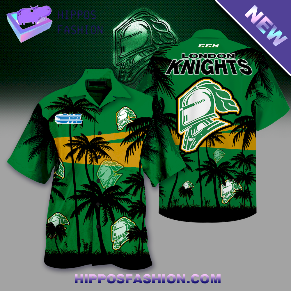OHL London Knights Hawaiian Shirt