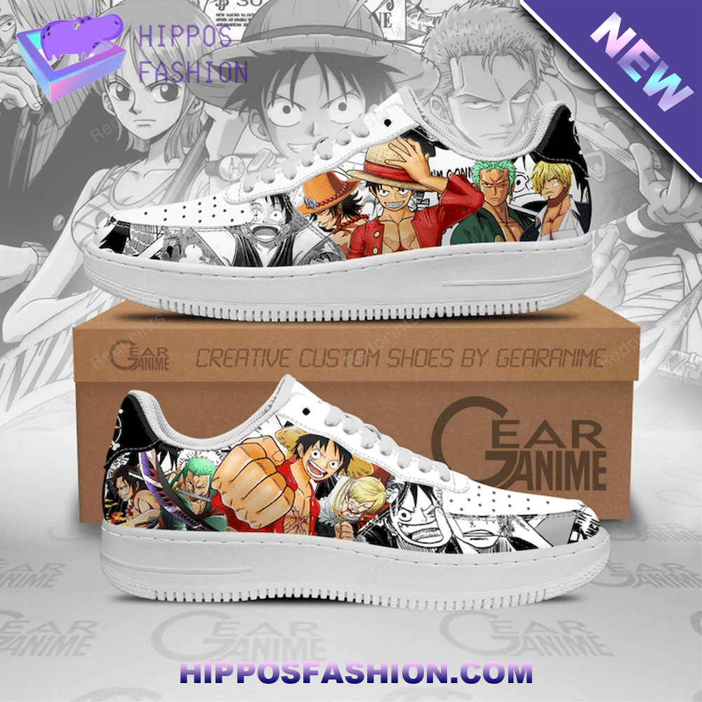 One Piece Air Mixed Manga Style Anime Air Force