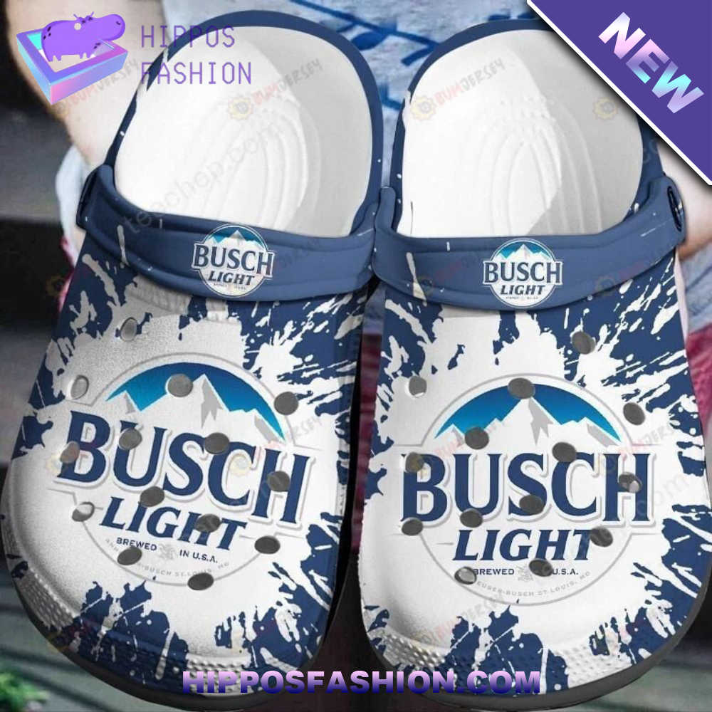 Perfect Gift Busch Light Beer Crocs Crocband Clog jdst.jpg