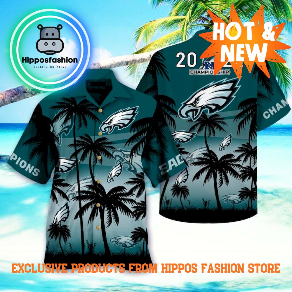 Philadelphia Eagles Champions NFC Hawaiian Shirt
