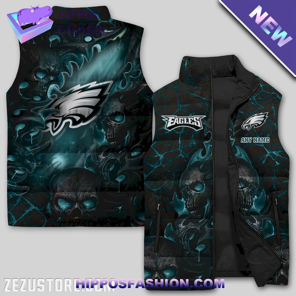 Philadelphia Eagles NFL Premium Sleeveless Jacket