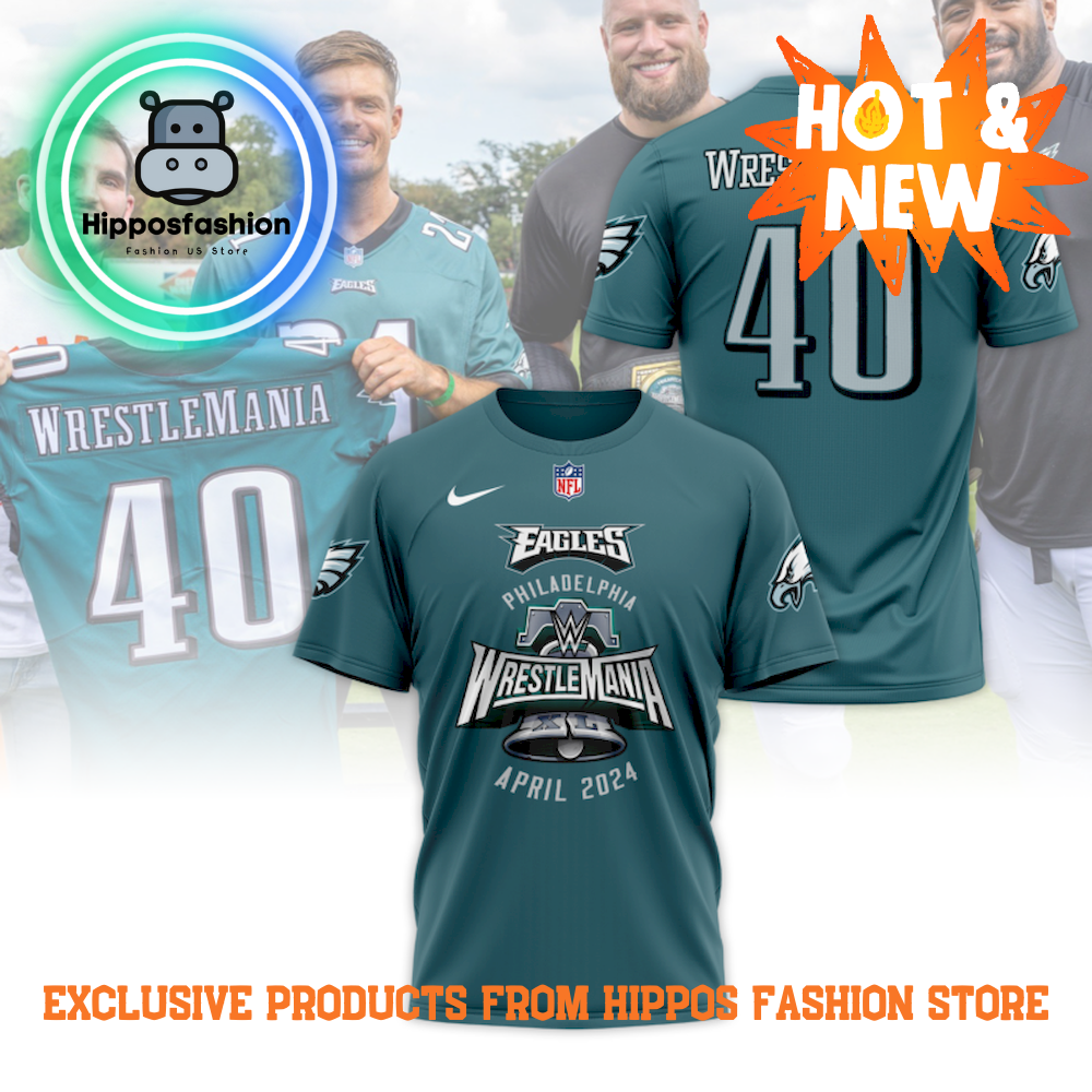 Philadelphia Eagles WrestleMania Nike T Shirt