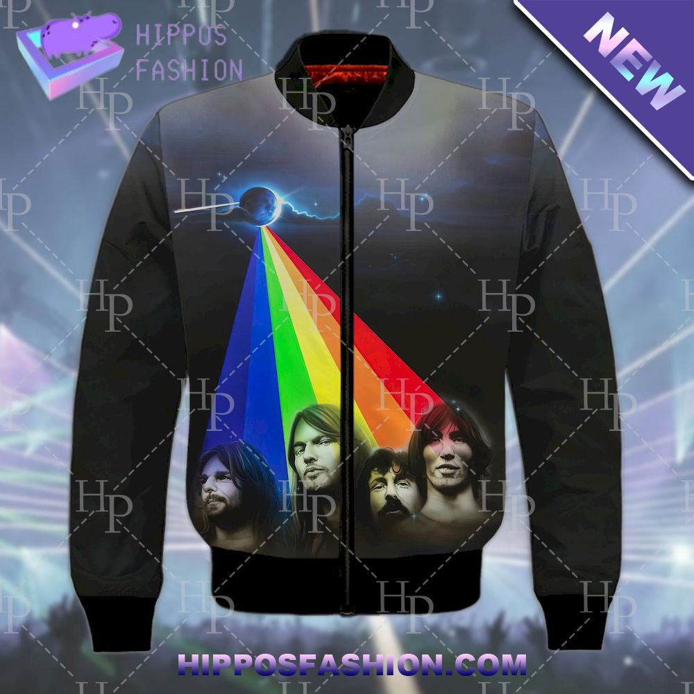 Pink Floyd The Dark Side Of The Moon 50th Anniversary 3D Bomber Jacket