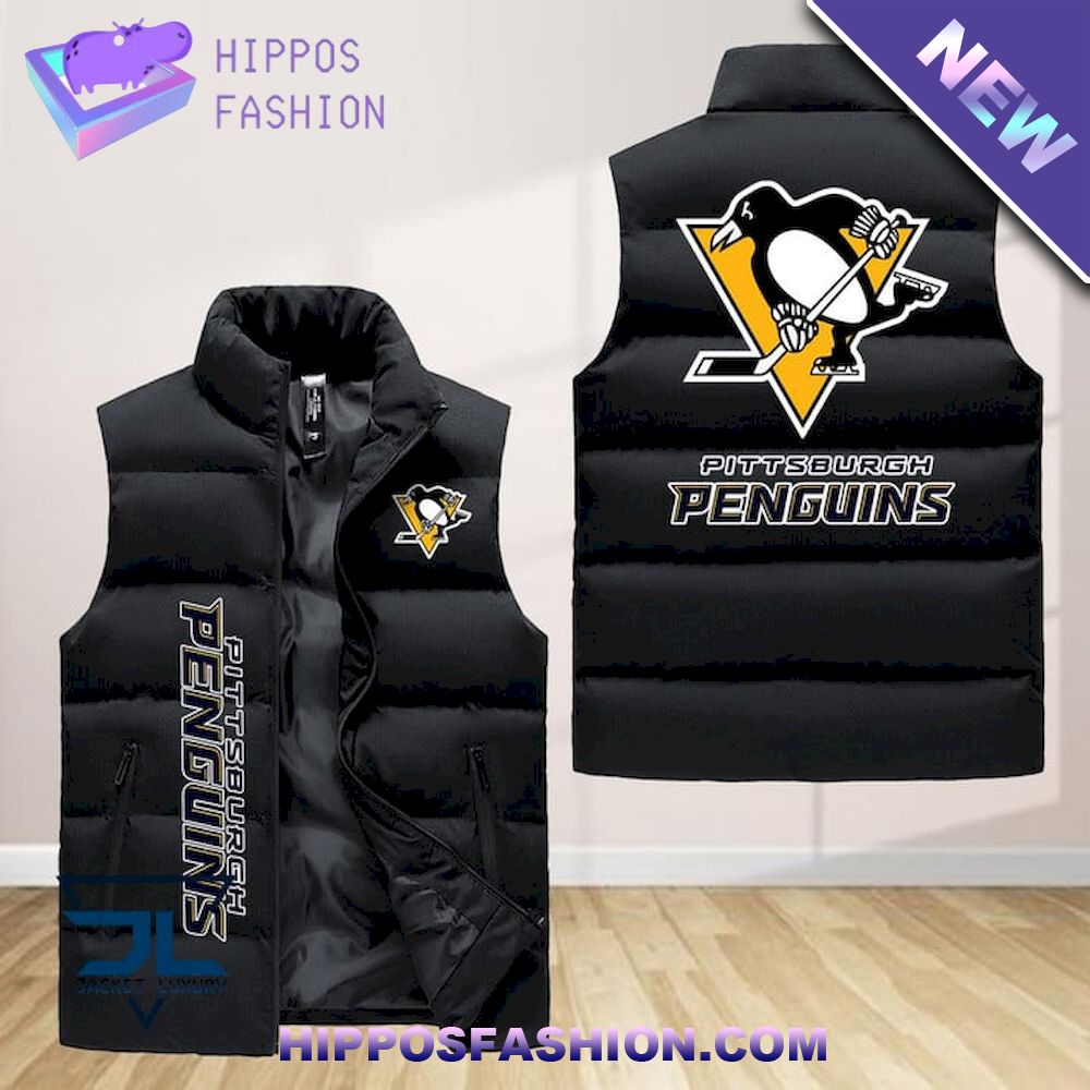 Pittsburgh Penguins NHL Premium Sleeveless Jacket