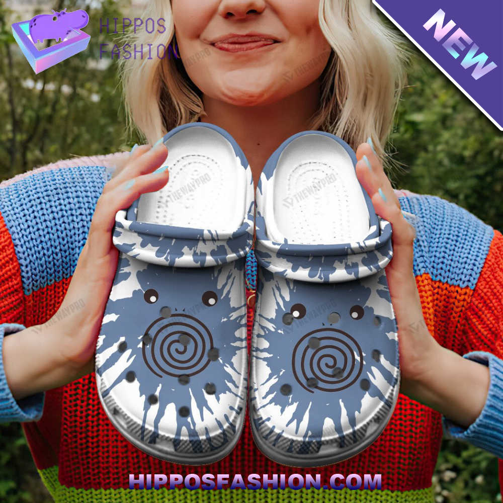 Poliwhirl Tie Dye Face Custom Classic Clogs