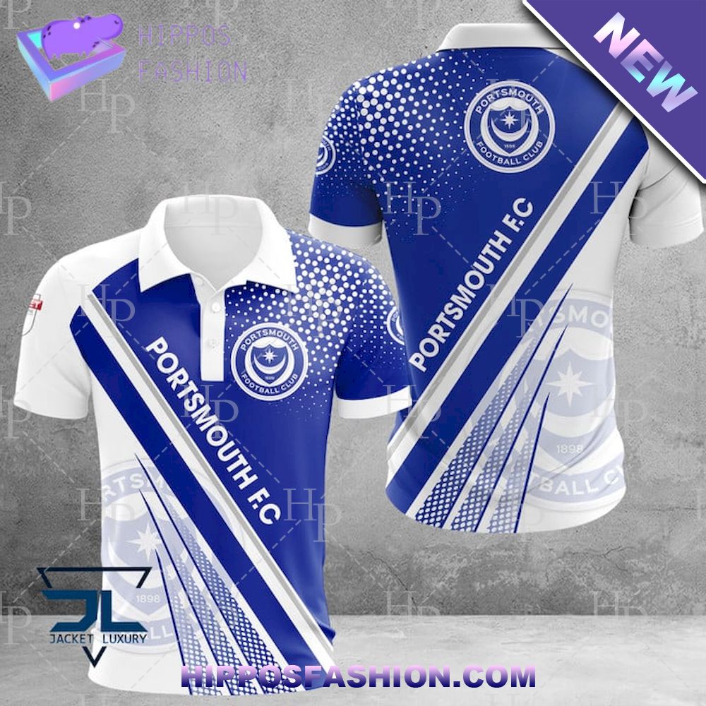 Portsmouth FC EFL Polo Shirt