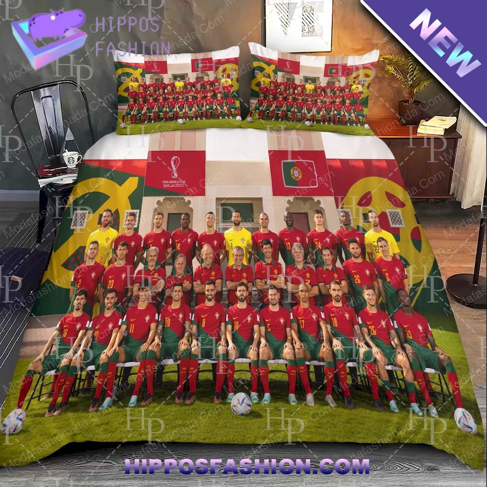 Portugal National Football Team Squad Bedding Sets