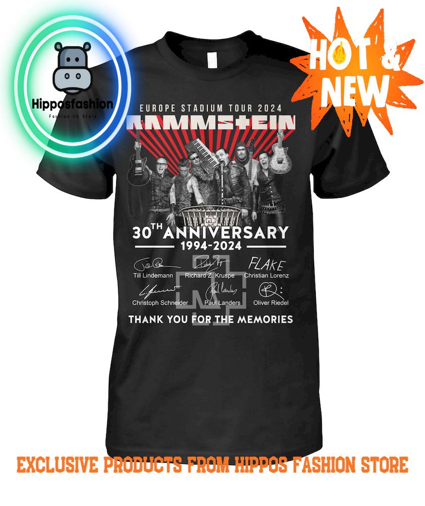 Rammstein Europe Stadium Tour 2024 Hoodie - HipposFashion