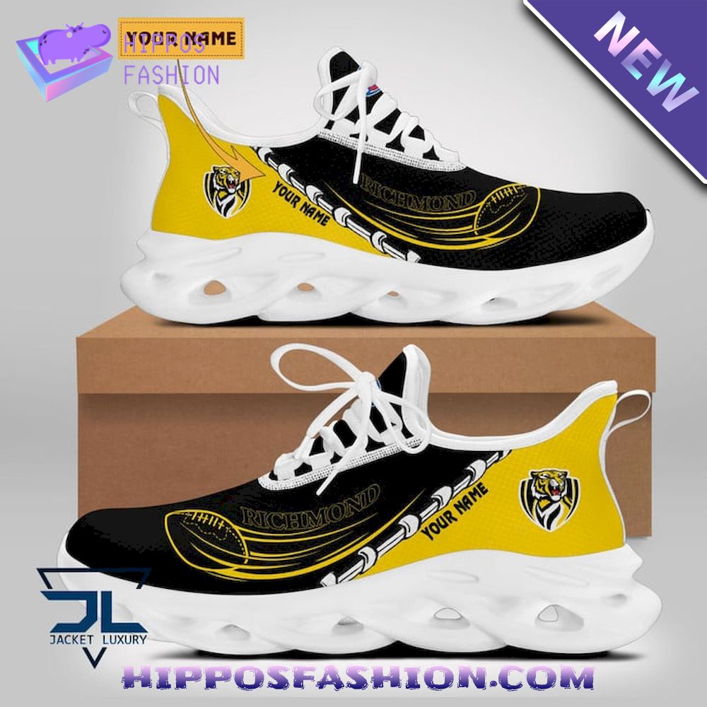 Richmond Football Club AFL Personalized Max Soul Shoes