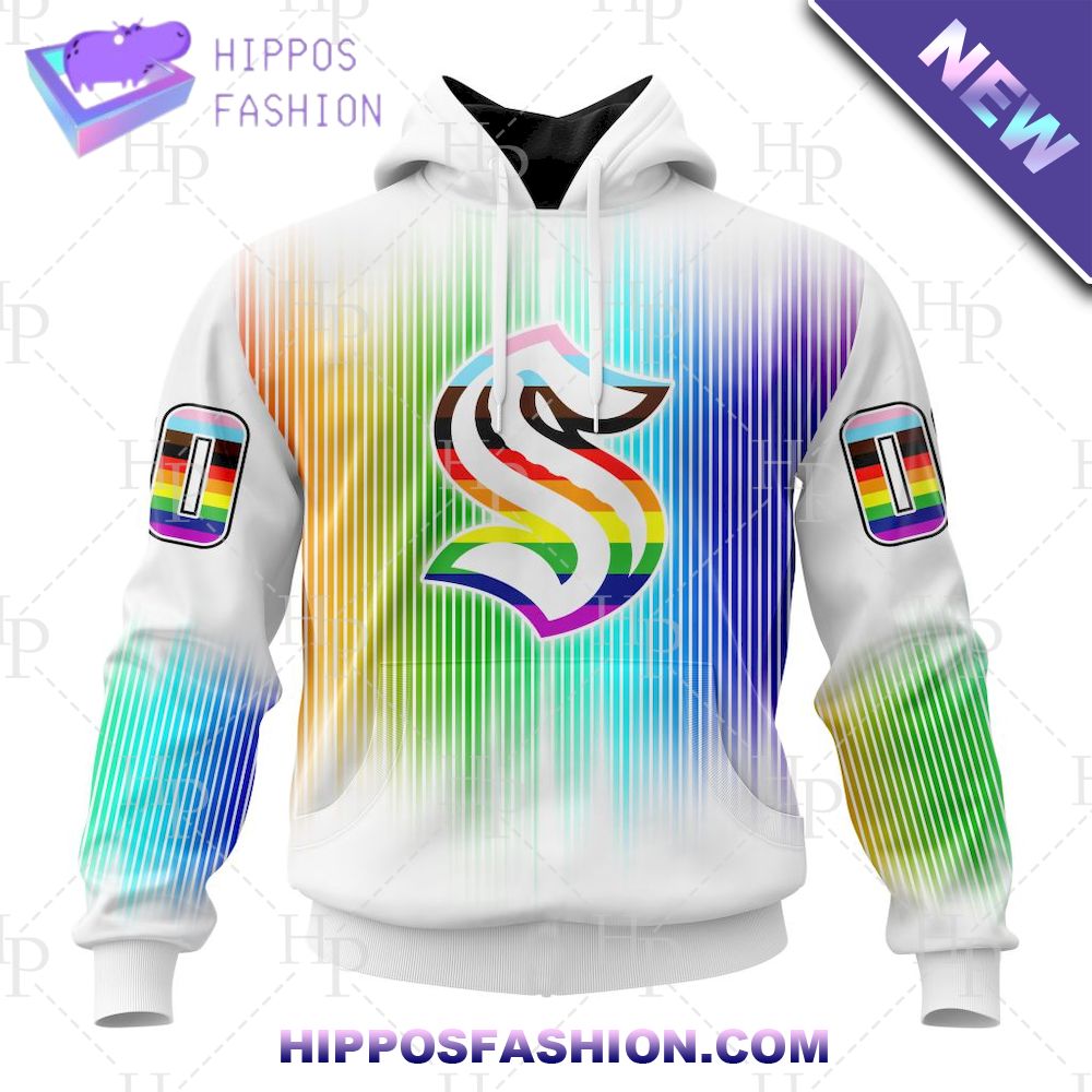 Seattle Kraken NHL Special For Pride Month Personalized Hoodie