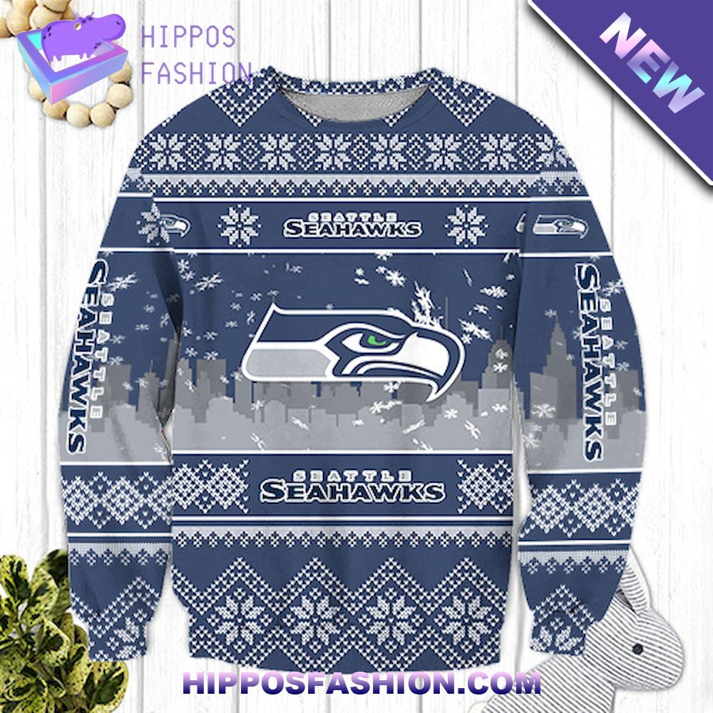 Seattle Seahawks NFL Ugly Christmas Sweater