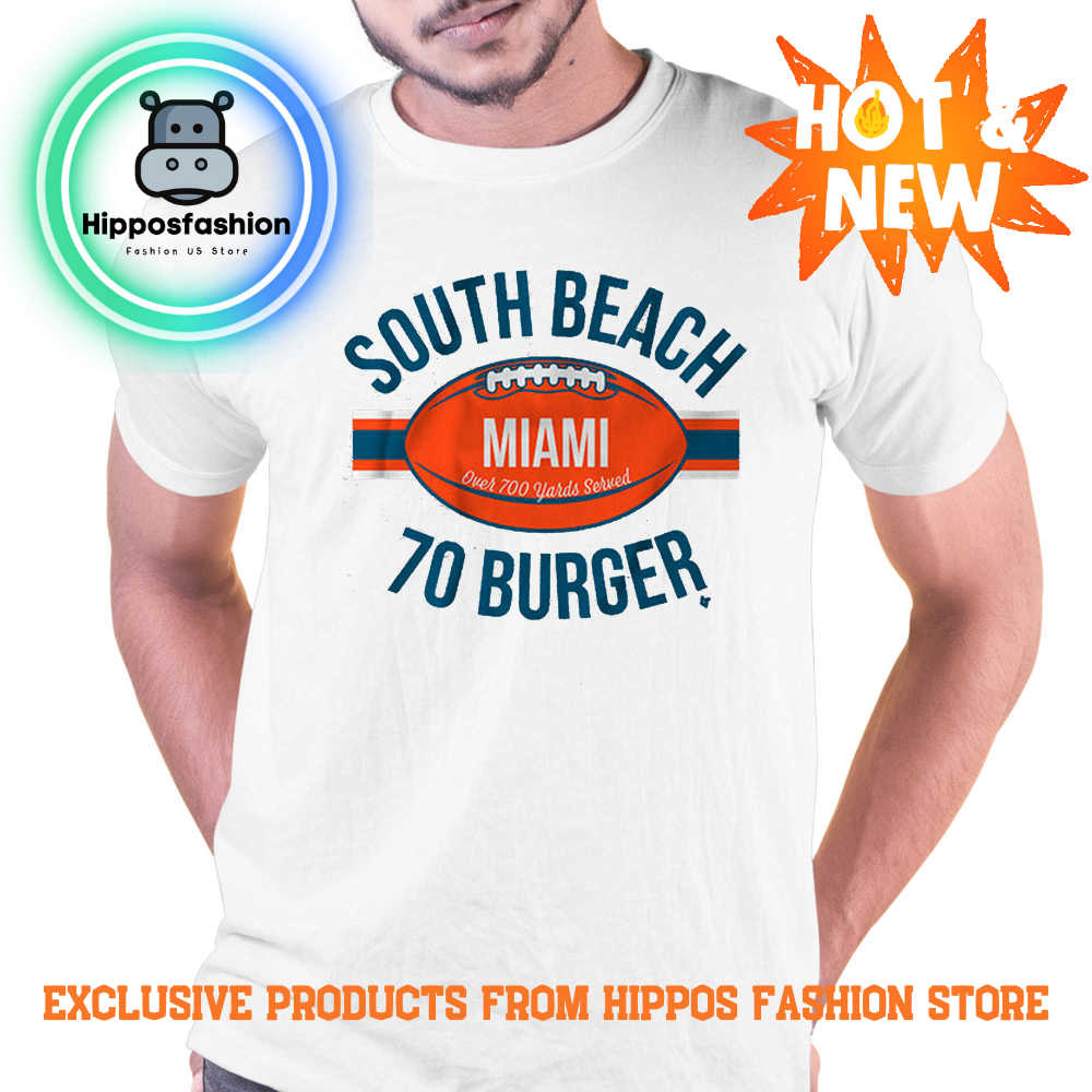 SOUTH BEACH BURGER T shirt
