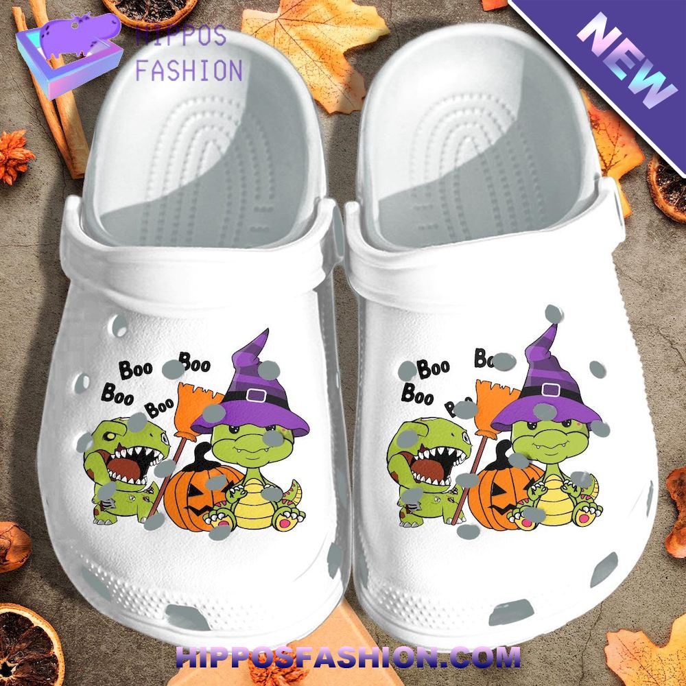 T Rex Dinosaur Halloween Personalized Crocs Clog Shoes