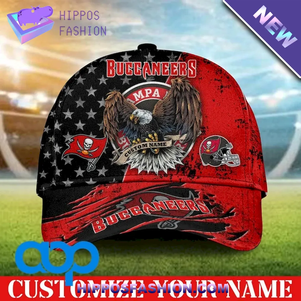 Tampa Bay Buccaneers NFL Custom Name Classic Cap