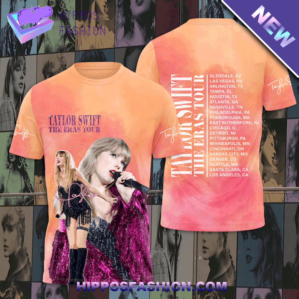 Taylor Swift World The Eras Tour T Shirt D