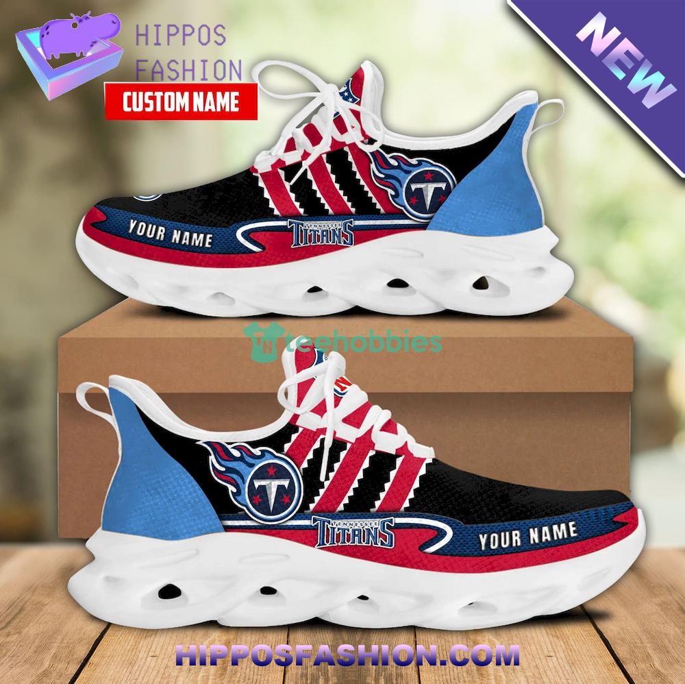 Tennessee Titans NFL Personalized Max Soul Shoes