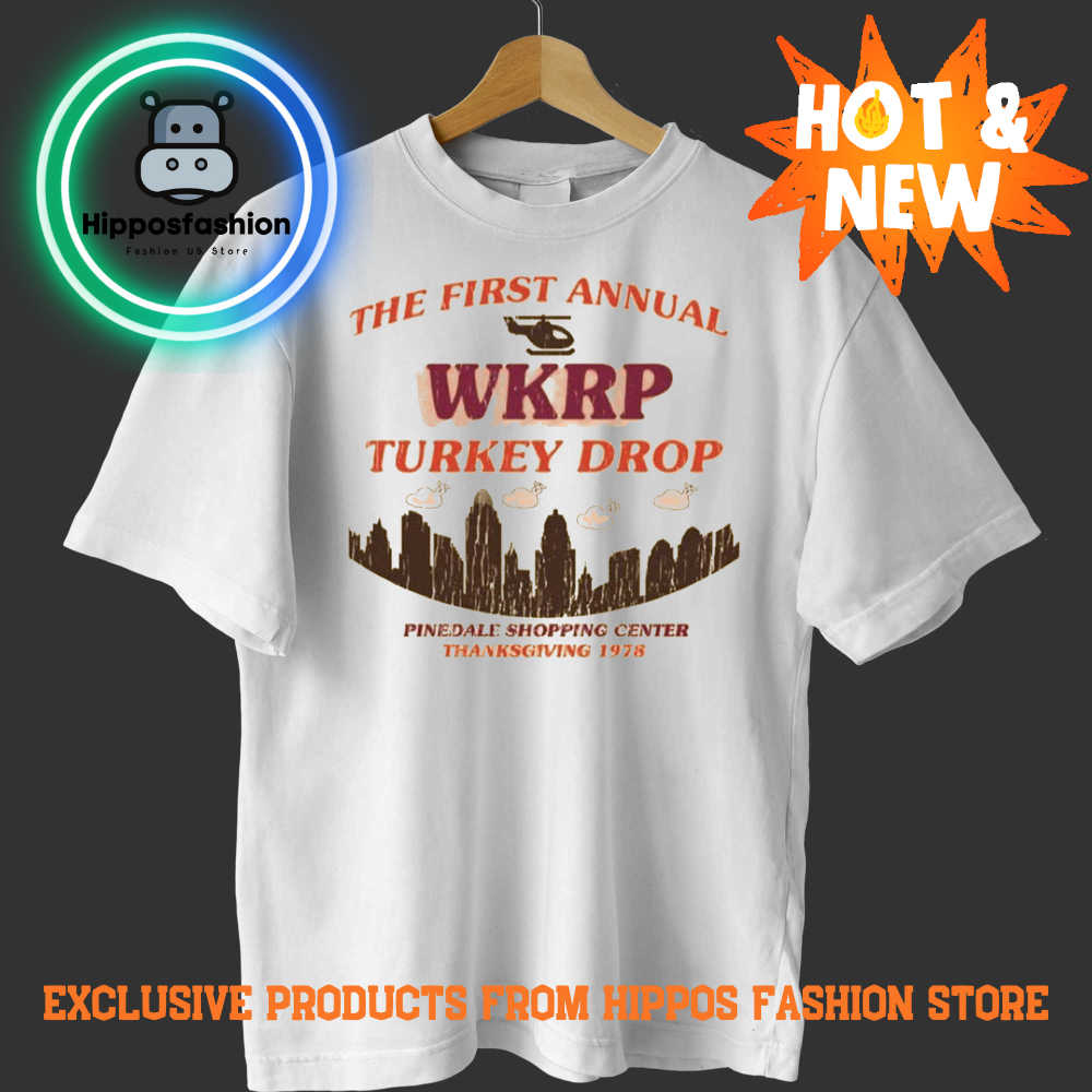 the first annual wkrp turkey drop Shirt