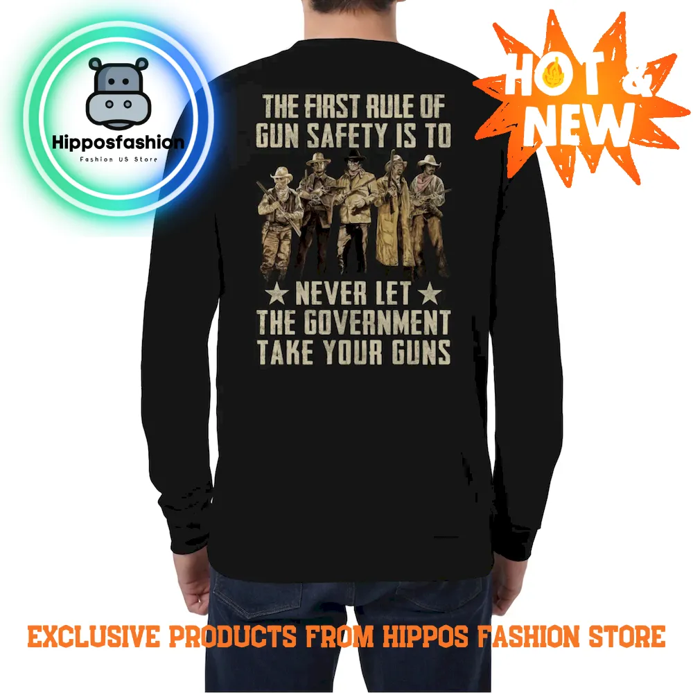 The First Rule Of Gun Safety Sweater