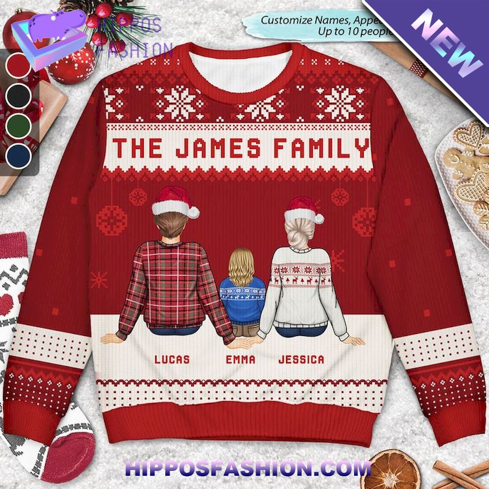 The James Family Christmas D Ugly Sweater