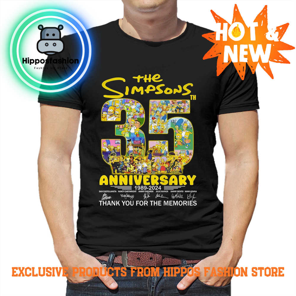 The Simpsons th Anniversary CACC Thank You For The Memories T shirt tAgI.jpg