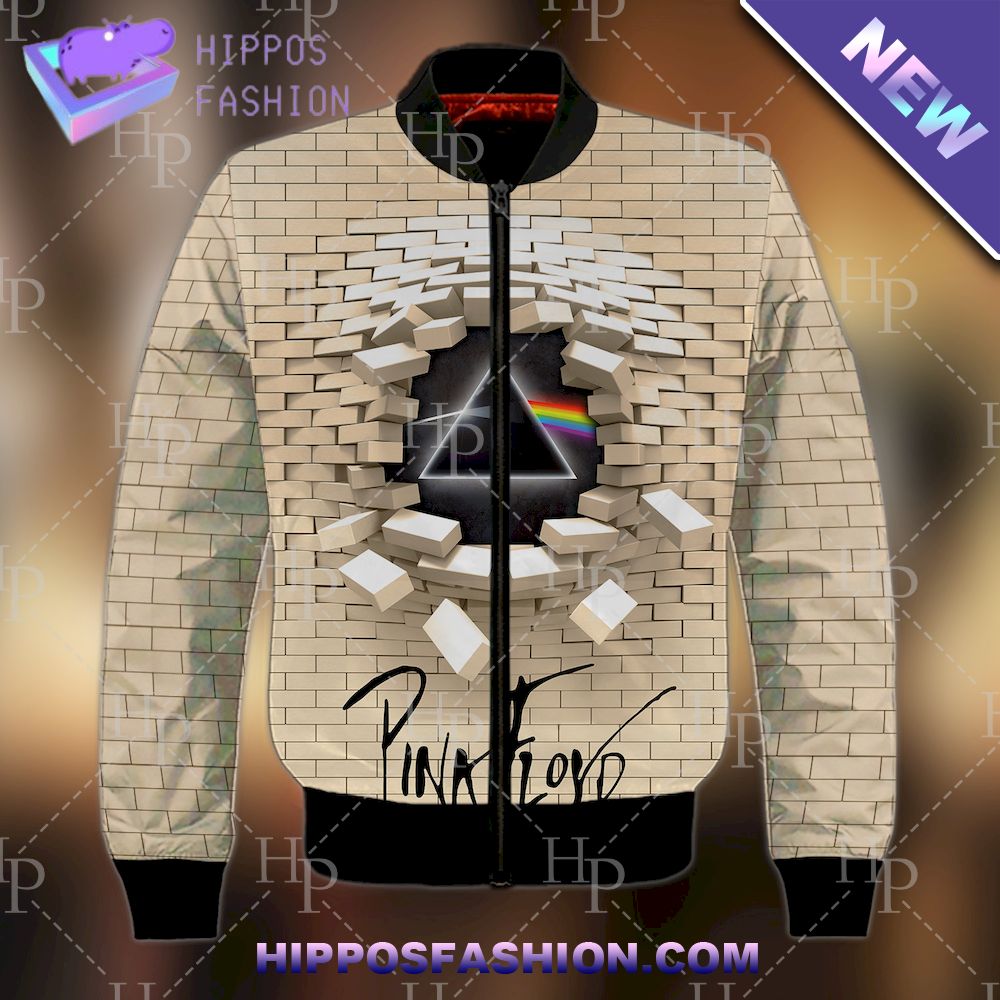 The Wall Pink Floyd The Dark Side of the Moon 3D Bomber Jacket