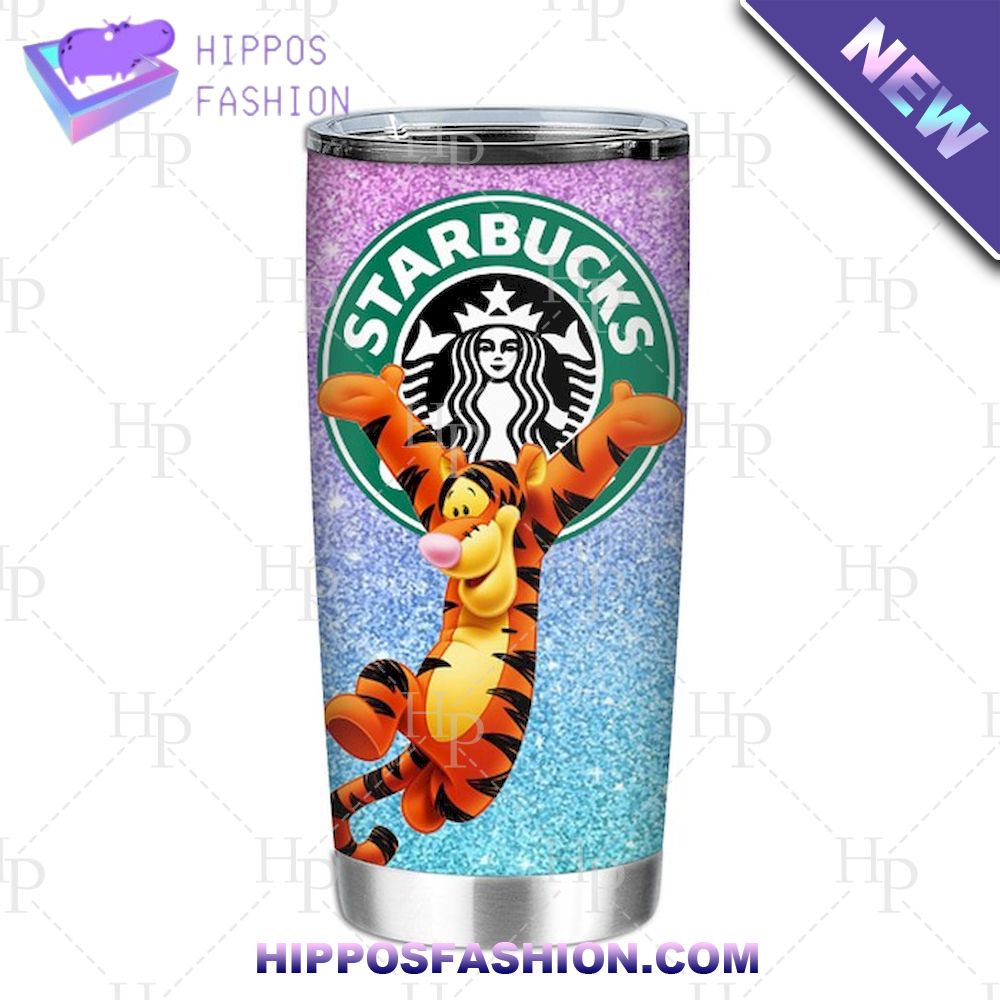 Tiger Starbucks Coffee Disney Tumbler