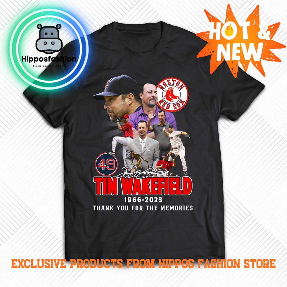 Tim Wakefield Boston Red Sox T Shirt