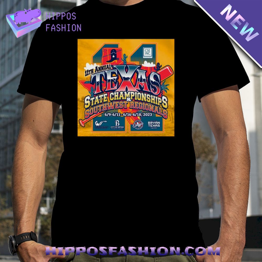 11Th Annual Texas State Championships And Southwest Regionals 2023 Shirt