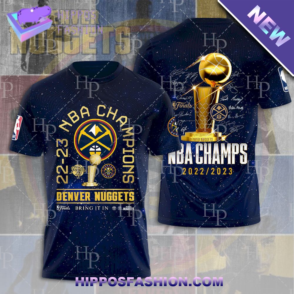 NBA Champions Denver Nuggets D Tshirt