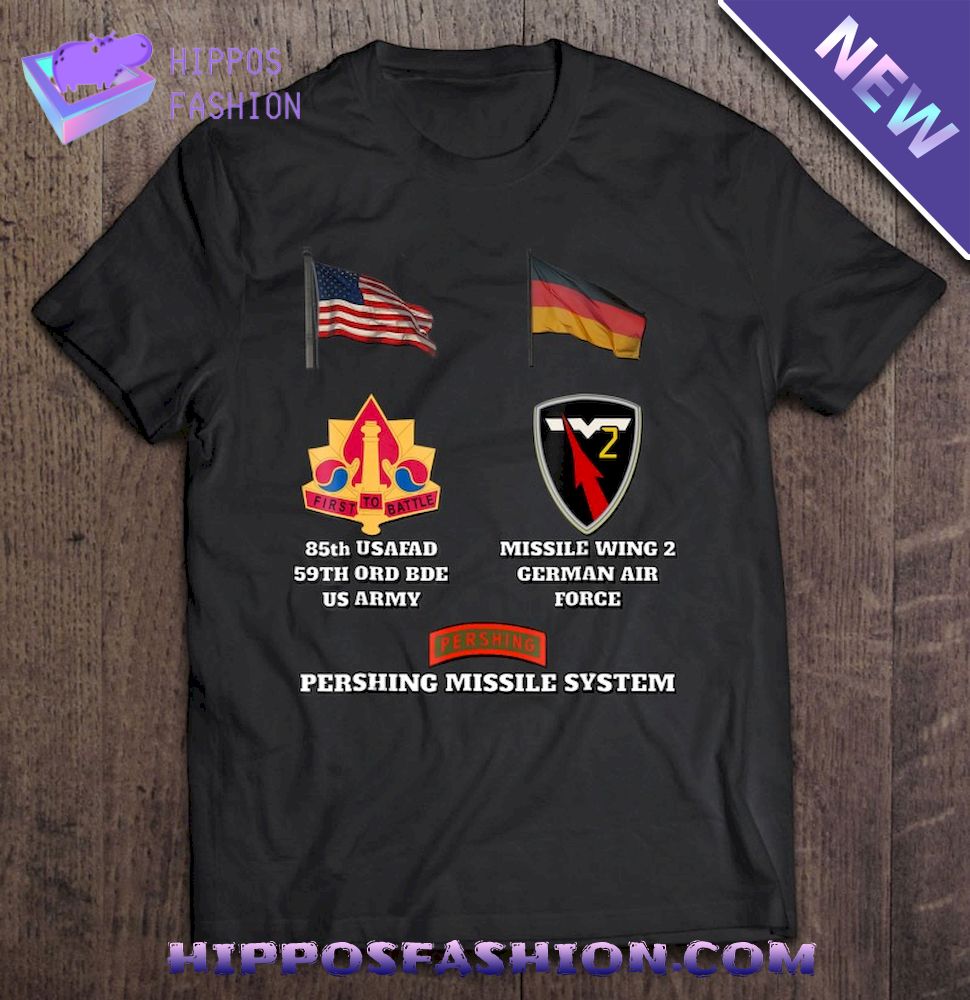 85Th Usafad W 5Th Usaag Dui And Missile Wing 2 Dark Shirt