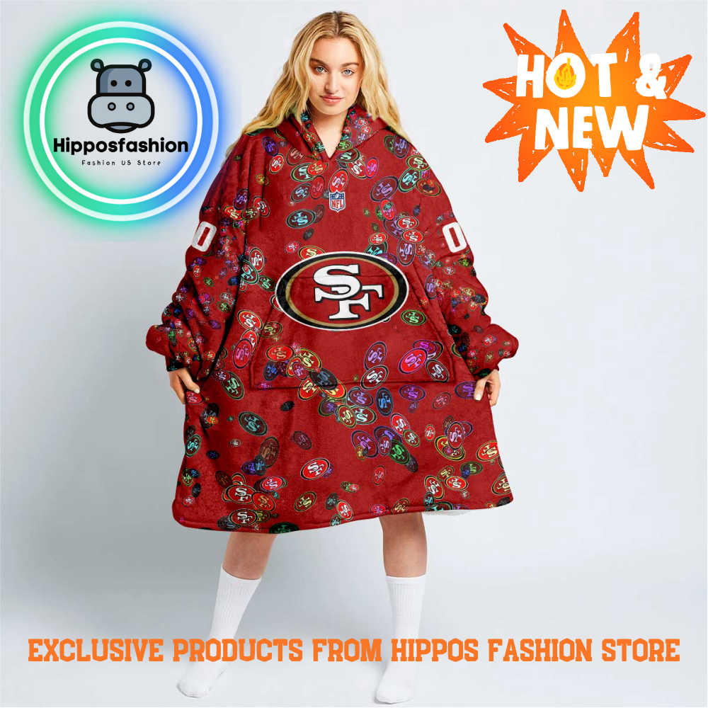 AFL San Francisco Personalized Blanket Hoodie PyIYg.jpg