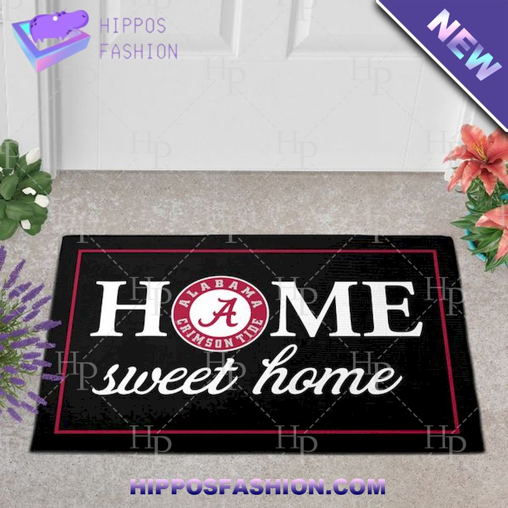 Alabama Crimson Tide Sweet Home Door Mat