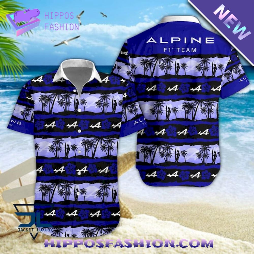 Alpine F1 Team Island Hawaiian Shirt